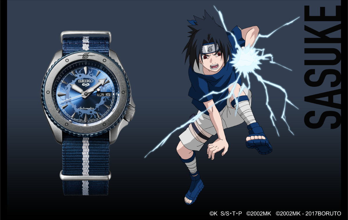 Seiko 5 SRPF69K1 Limited Edition Sasuke 'Naruto' Sports Automatic Watc – W  H M Jewellers