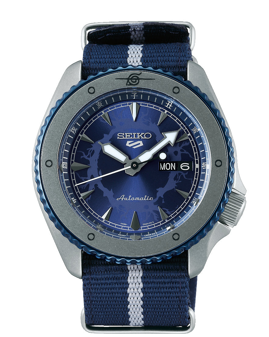 Seiko 5 SRPF69K1 Limited Edition Sasuke 'Naruto' Sports Automatic Watc – W  H M Jewellers