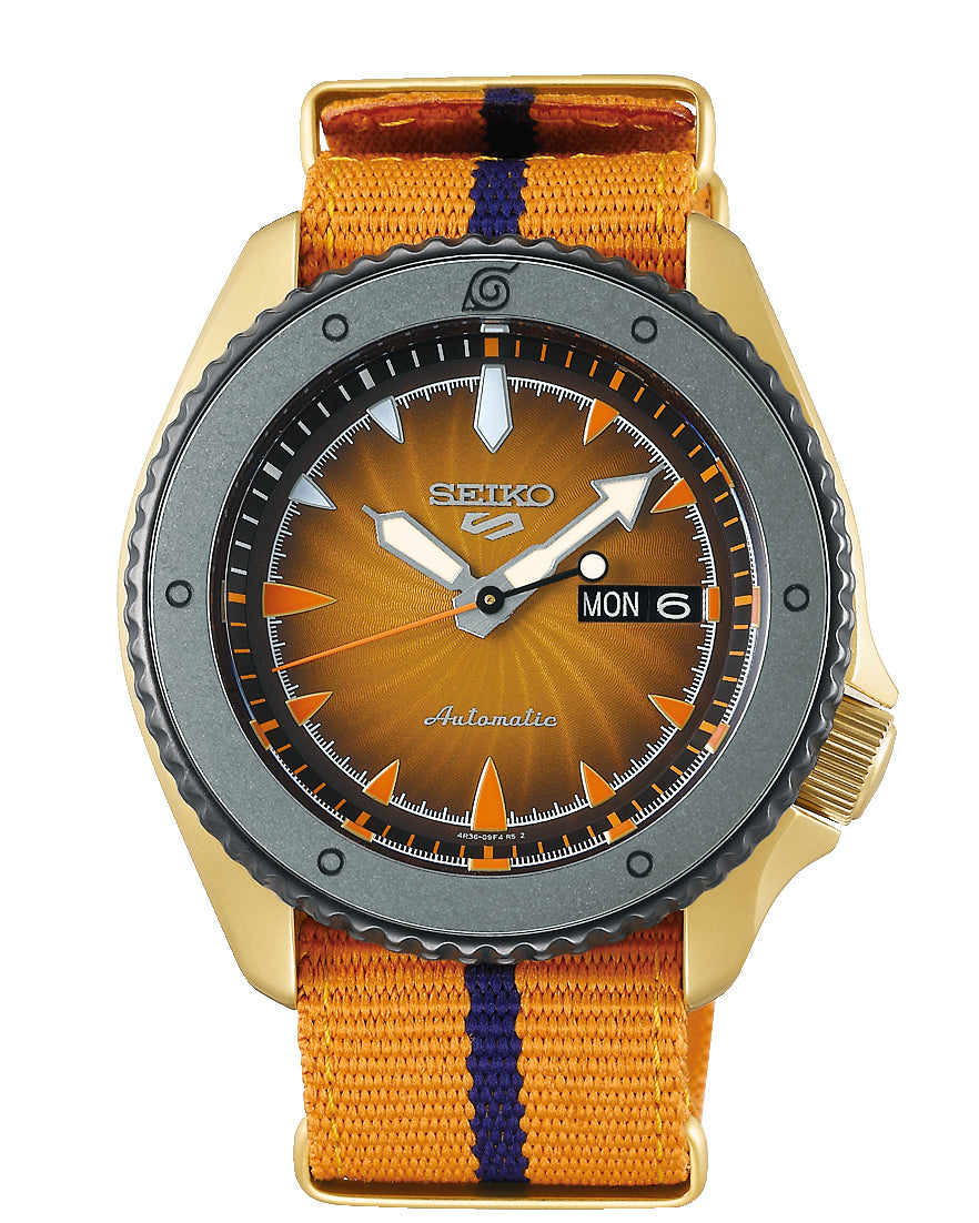 Seiko 5 SRPF70K1 Limited Edition Naruto Sports Automatic Watch – W H M  Jewellers