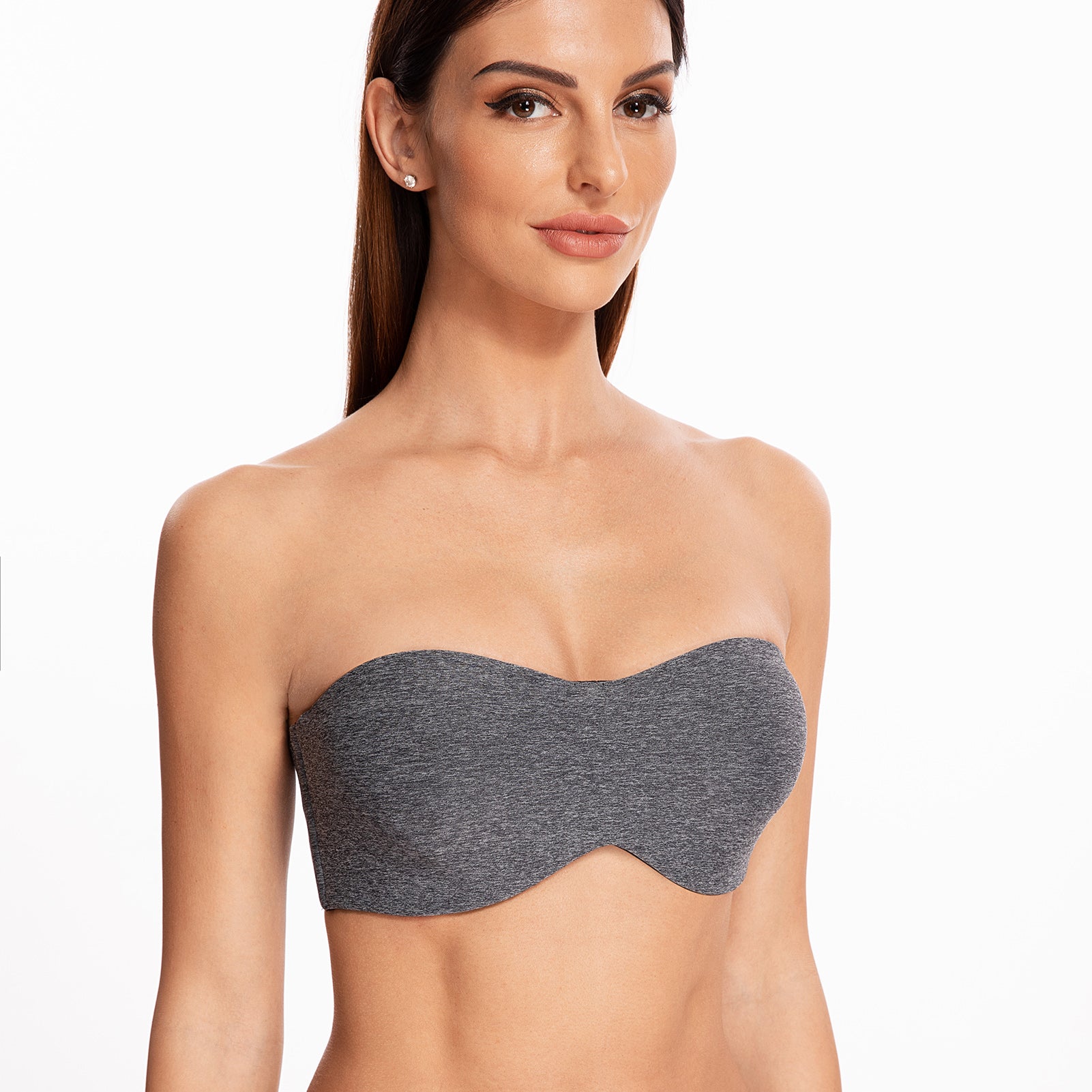 Meleneca Womens Strapless Bras For Large Bust Minimizer Unlined With