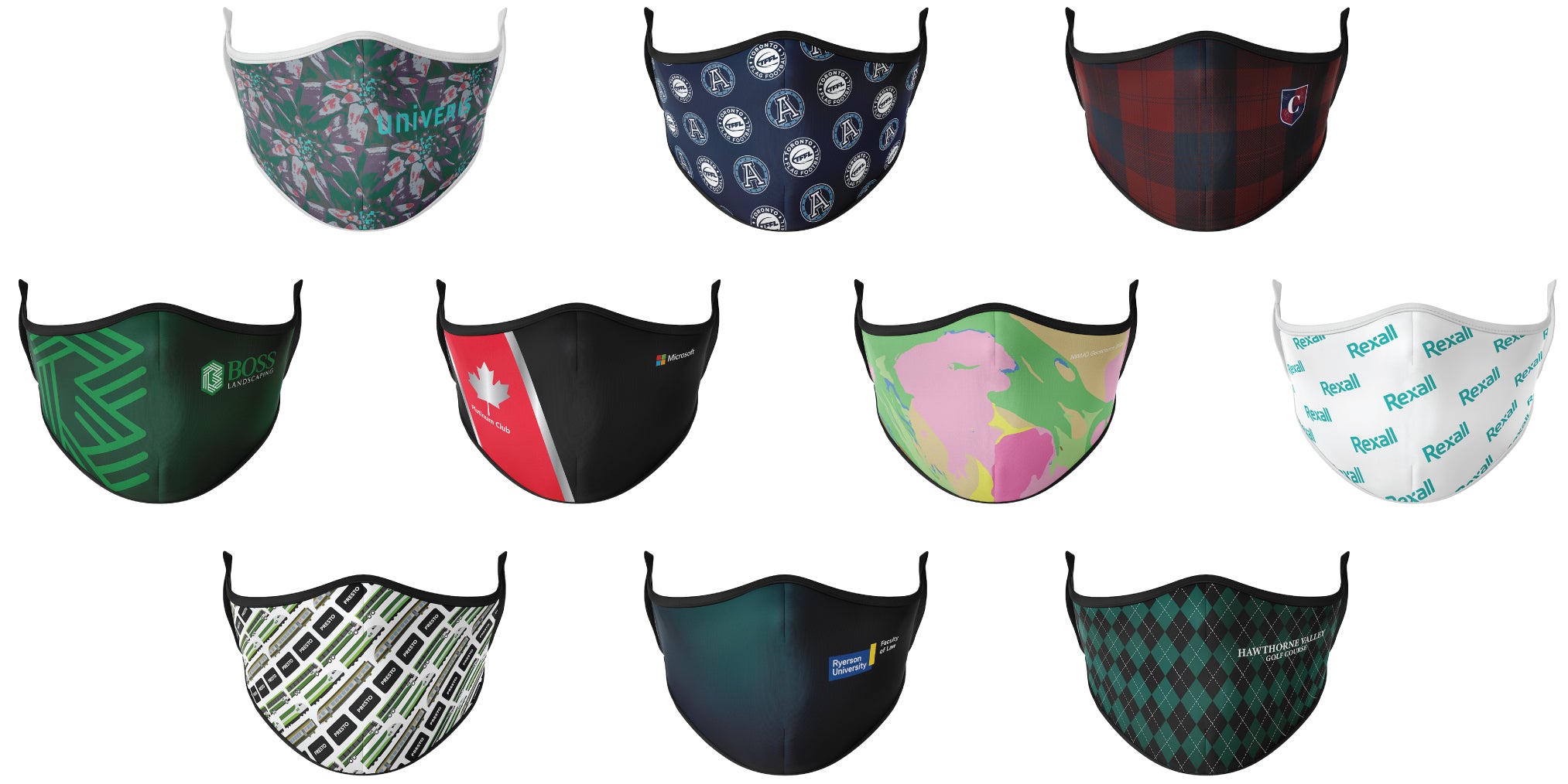 Custom Designed Reusable Face Masks - Made in Canada– Protect Styles