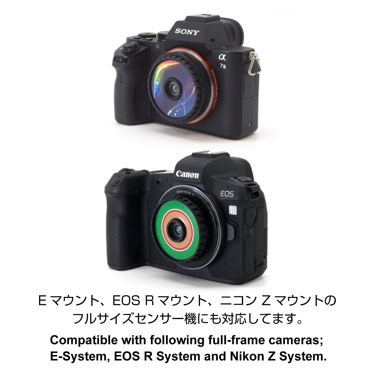 ニコンFマウント用 写ルンですレンズ