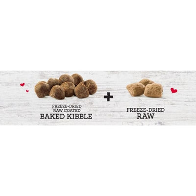 Raw Blend Cage Free Recipe delivers a unique combination of protein rich, grain-free baked kibble coated with our irresistible freeze-dried raw, and mixed with real, whole pieces of freeze-dried raw chicken. The result is a great tasting and convenient high protein diet. The perfect solution to fuel your petÕs wild side!