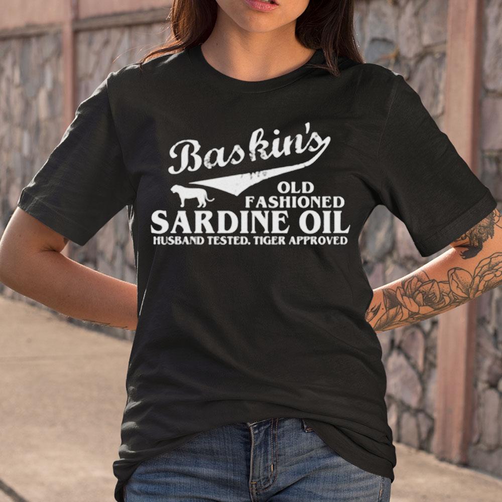 baskin sardine oil shirt