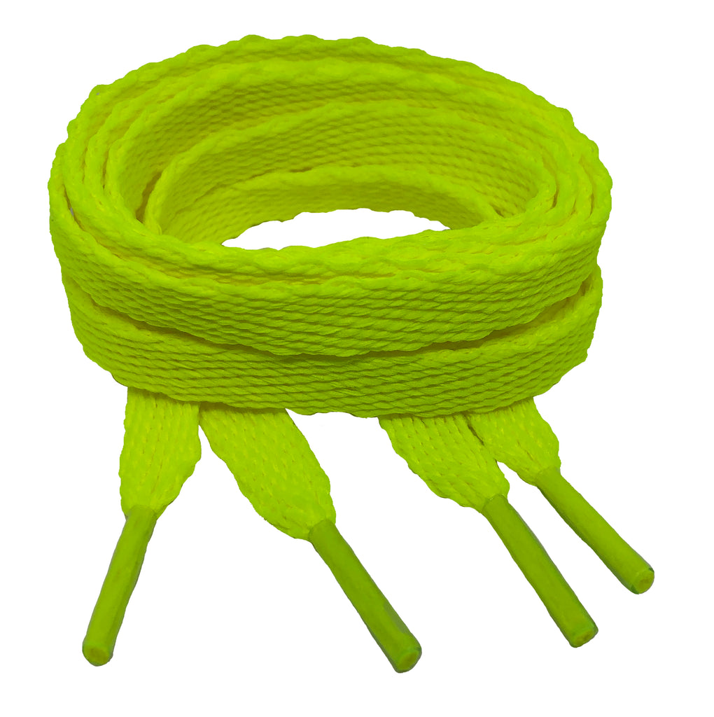 neon yellow laces