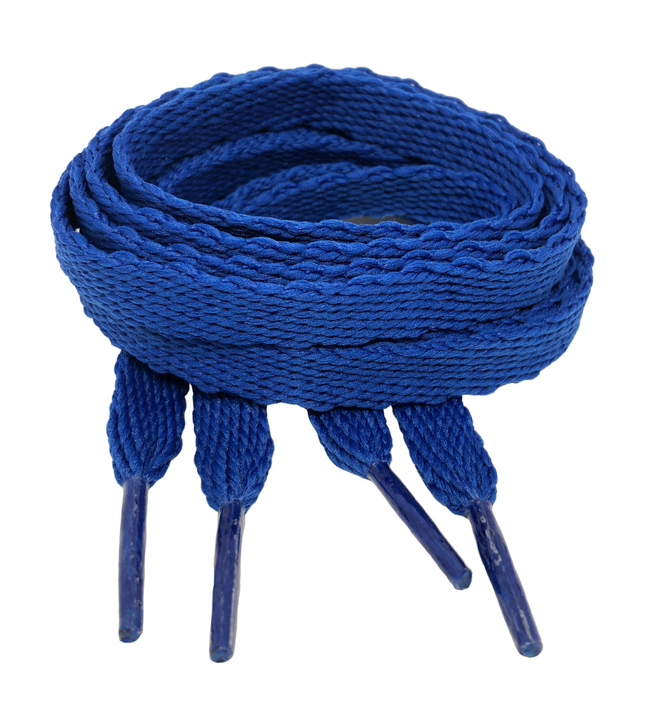 electric blue shoelaces