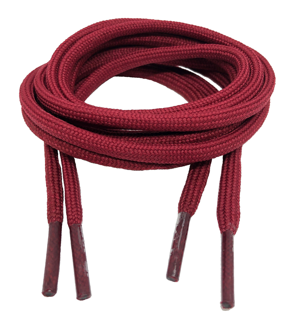 burgundy shoelaces