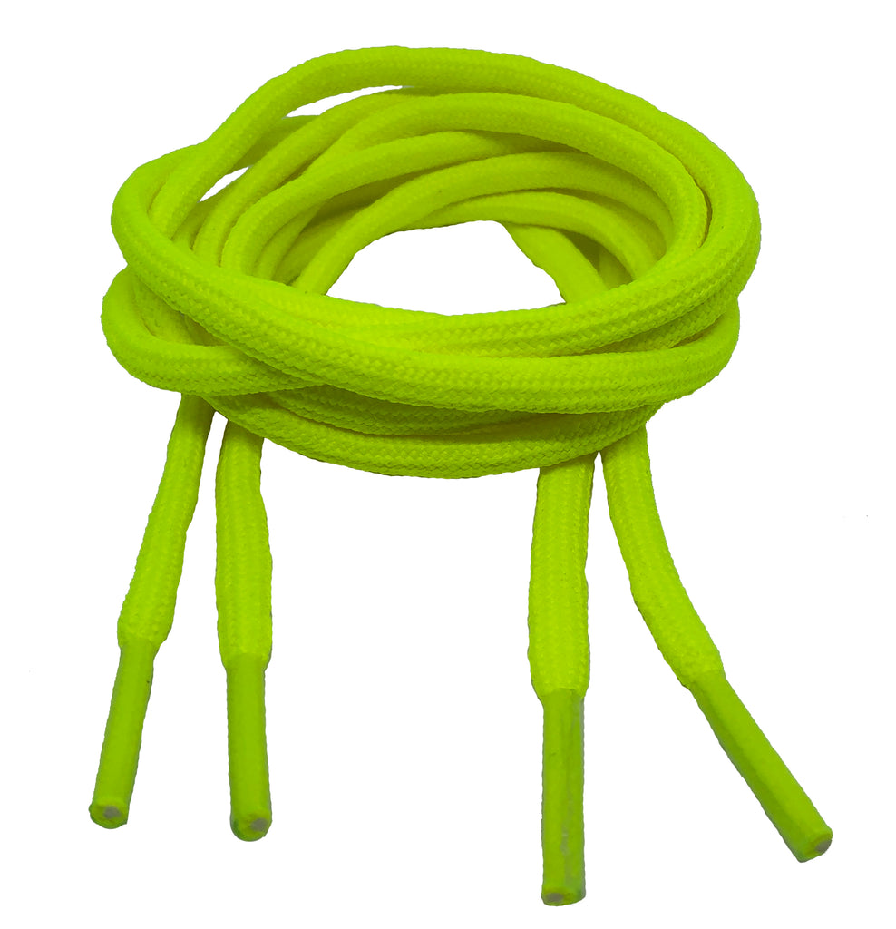 neon yellow shoelaces