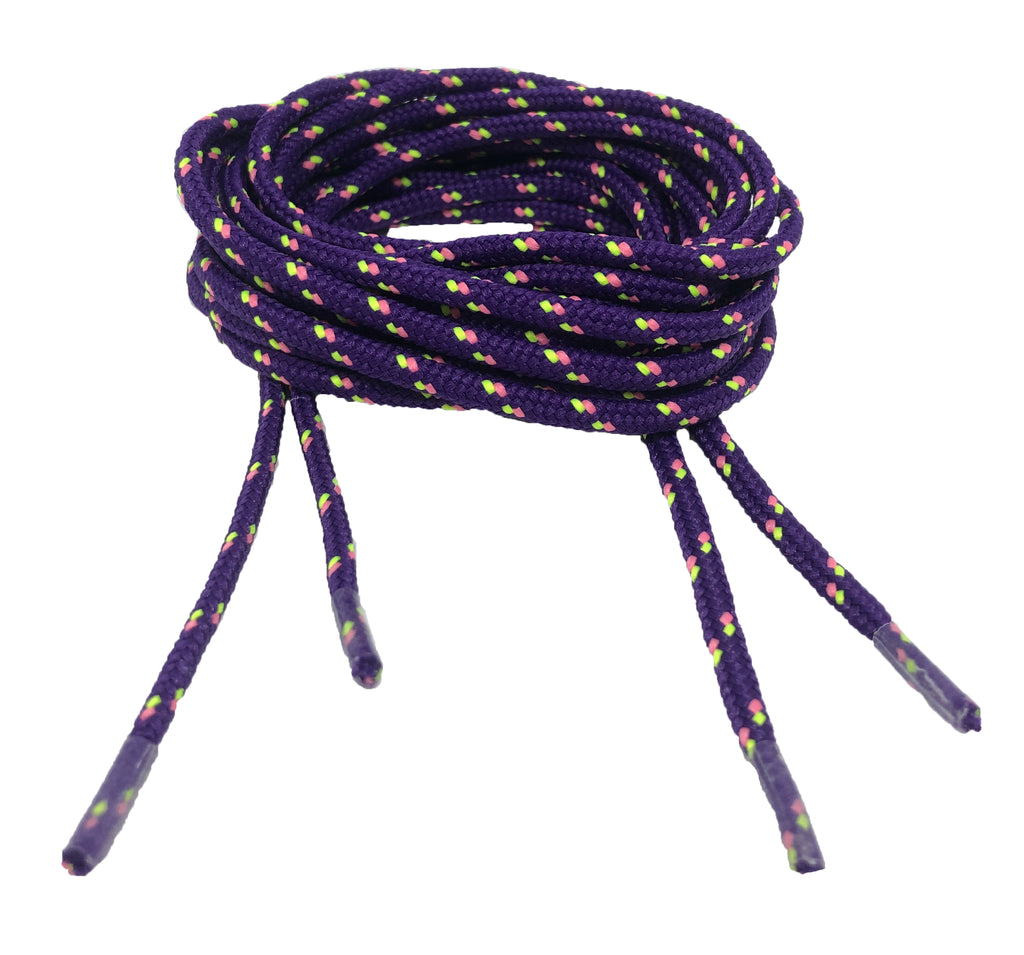 purple shoe laces