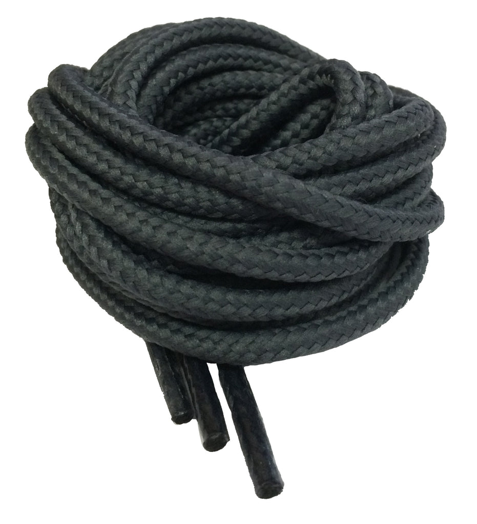 gray shoelaces round