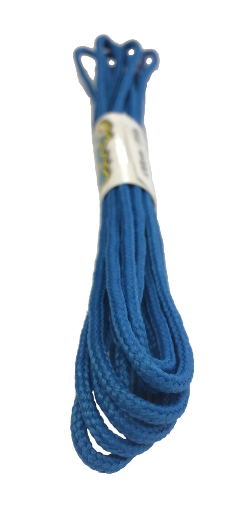 Round Electric Blue Shoelaces – Big Laces