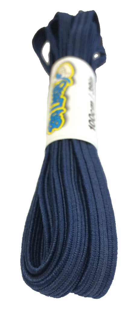 Elastic Navy Blue Shoelaces – Big Laces