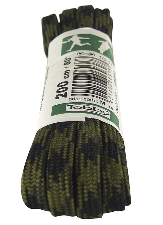 woodland shoe laces olive green