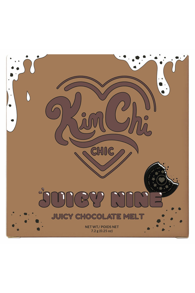 Kim Chi Beauty Juicy Nine Palette Chocolate Melt Merch Mother