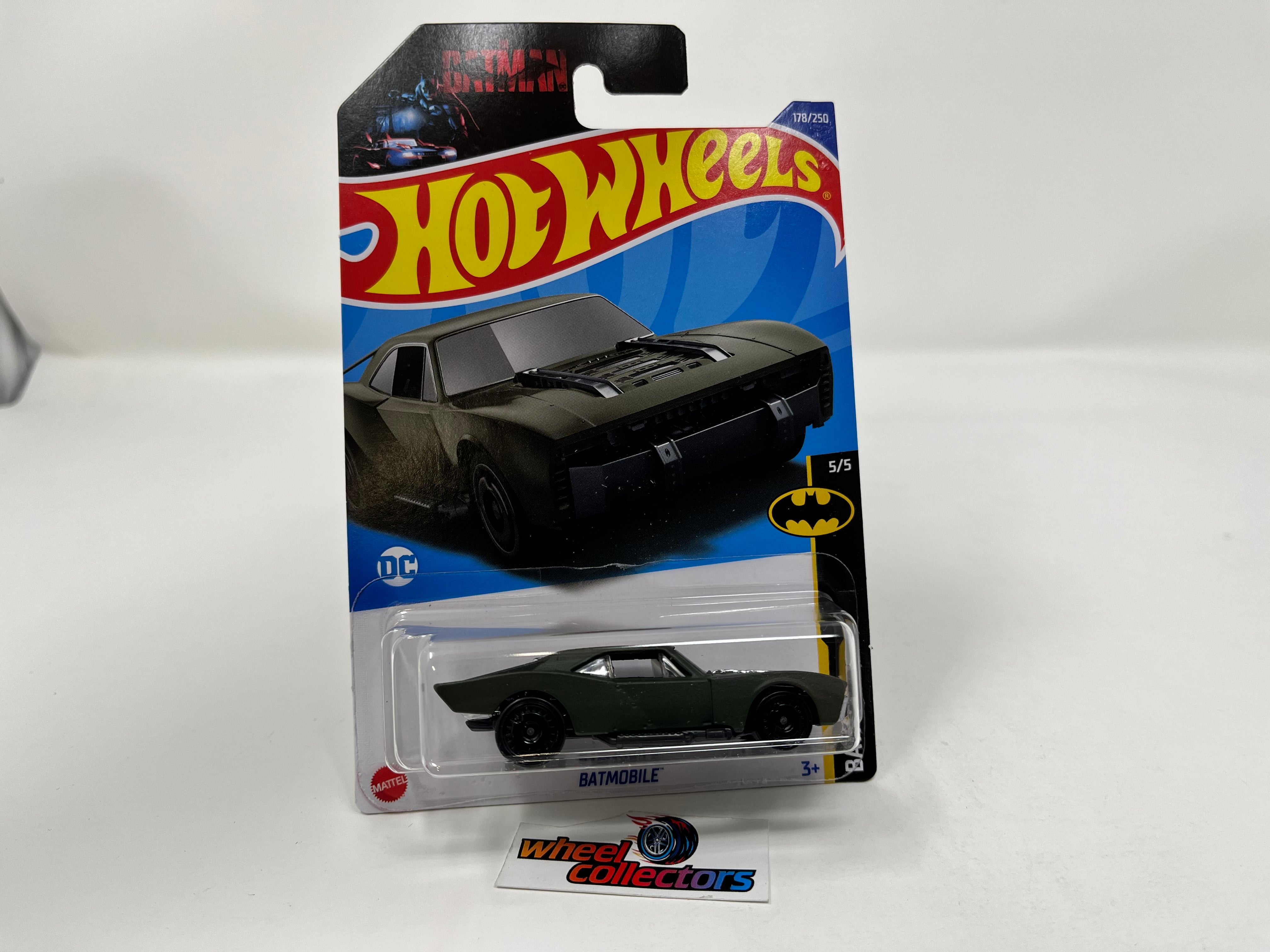 Batmobile #178 The Batman * GREEN * 2022 Hot Wheels Case Q – Wheelcollectors