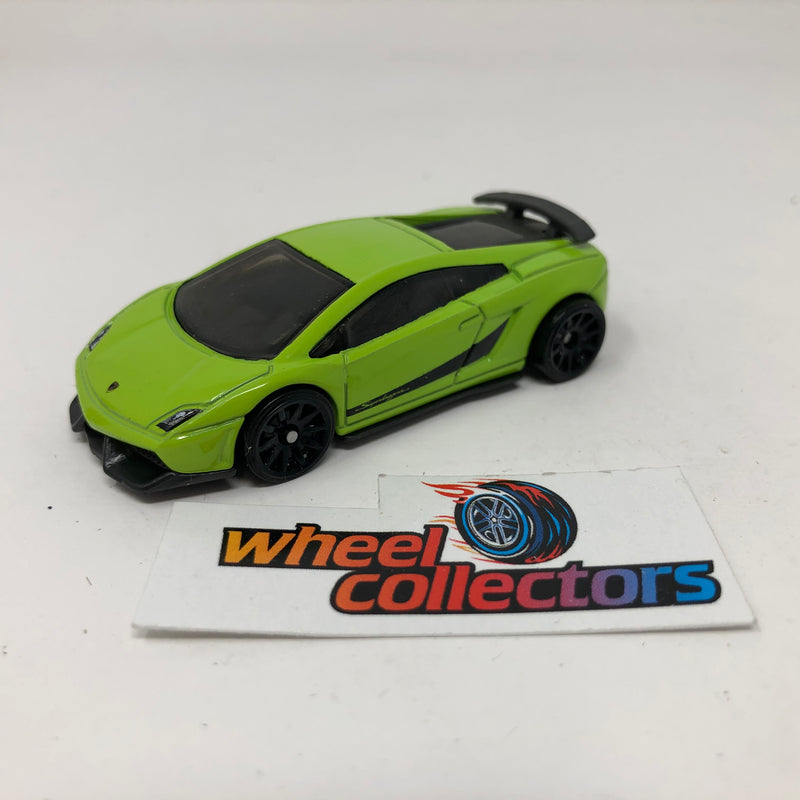 Lamborghini Gallardo LP 570-4 Superleggera * Green * Hot Wheels Loose –  Wheelcollectors