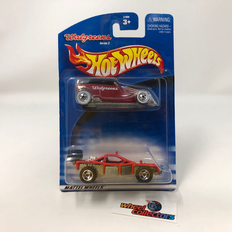 Walgreens 2-Pack Promo w/ Roll Cage * 2000 Hot Wheels