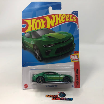 18 Camaro SS #219 * Green * 2022 Hot Wheels Case M – Wheelcollectors