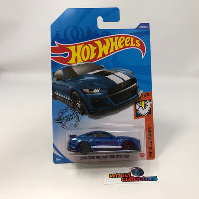 2020 Ford Mustang Shelby GT500 #248 * Blue * 2020 Hot Wheels