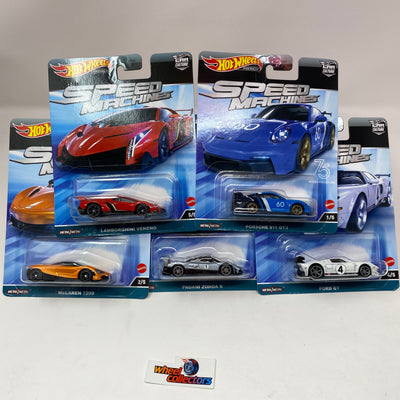 Hot Wheels Premium - Speed Machines 4/5 - Ford GT – Variant