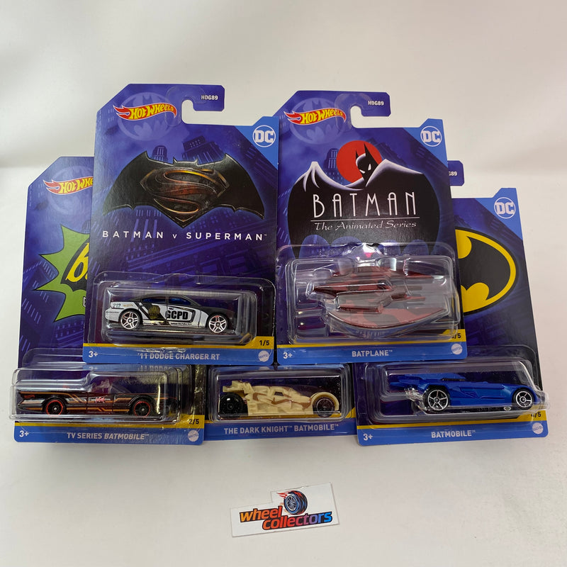 5 Car Set * Case A Release * 2022 Hot Wheels BATMAN Series – Wheelcollectors