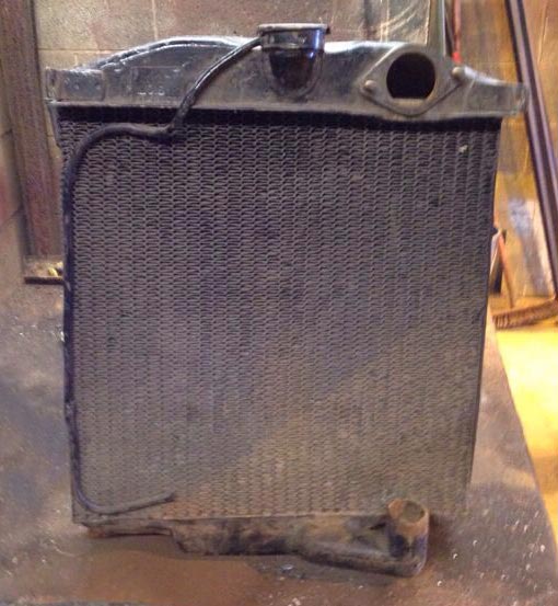 Jaguar XK120 Radiator Before