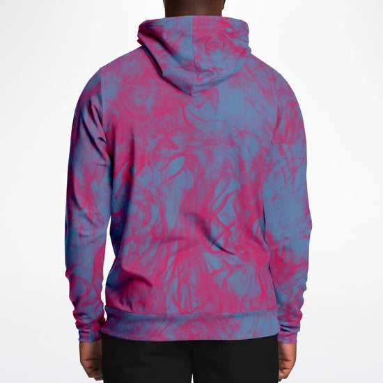 Load image into Gallery viewer, Red Blue Flame Unisex Hoodie
