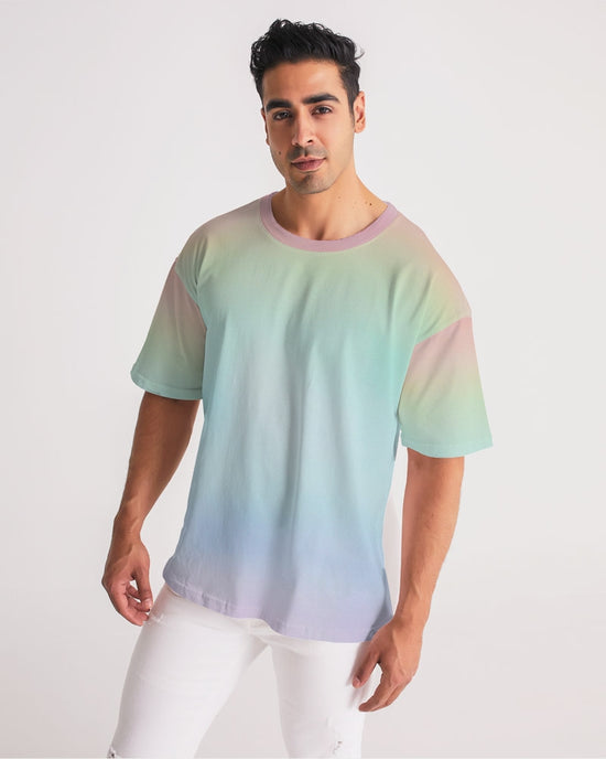 ASOS DESIGN relaxed heavyweight t-shirt in green tie dye