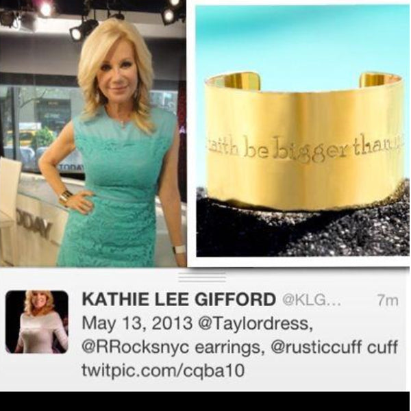 Kathie Lee Gifford | Rustic Cuff