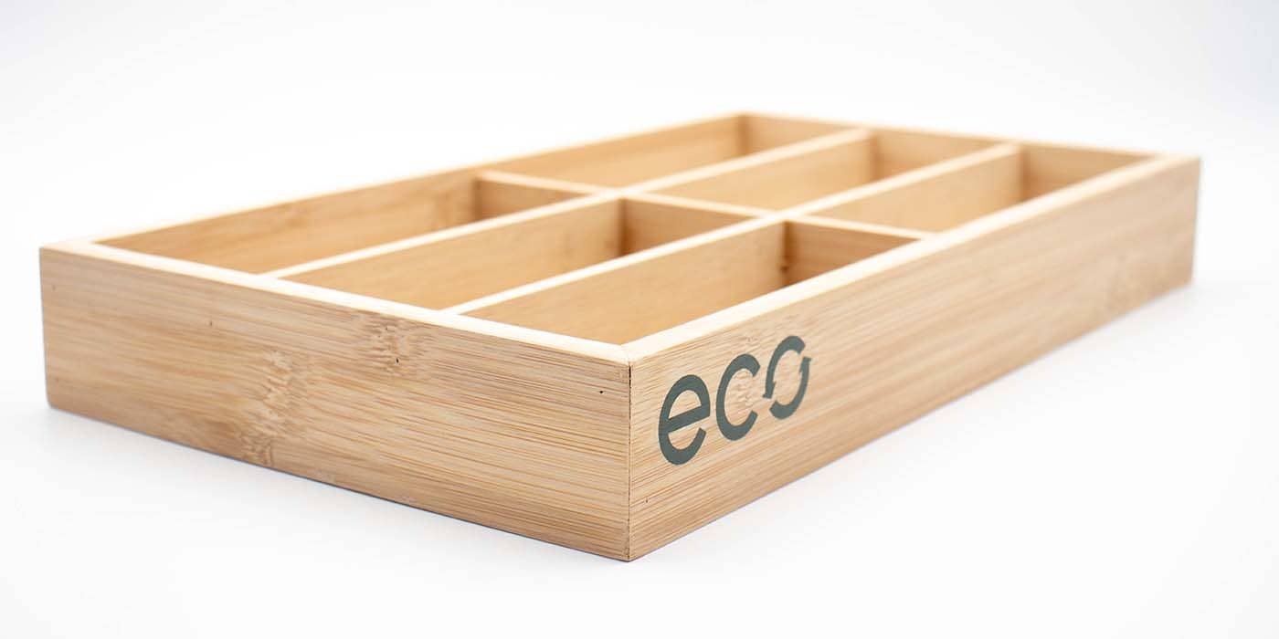 Billede af ECO Bakke Bambus - 6 par