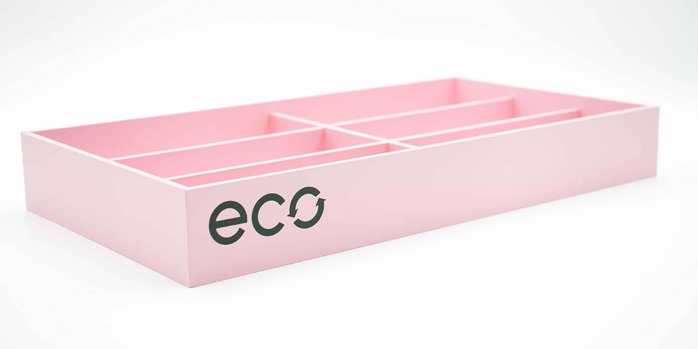 Billede af ECO Bakke Pink - 6 par