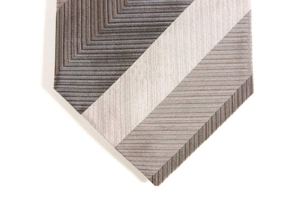 Louis Vuitton Tie Light Pale Grey Striped Tie – eHABERDASHER