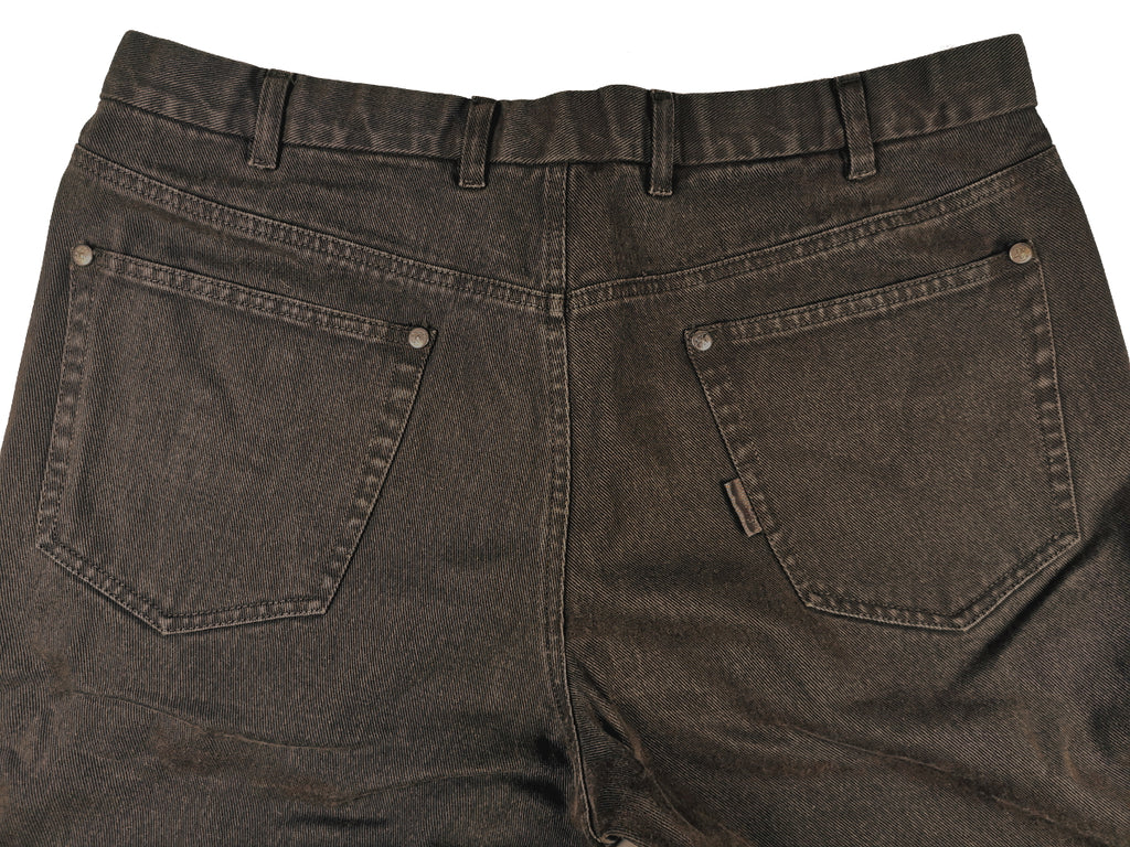 LBM 1911 Jeans 36/37 Washed Brown Full leg Cotton Denim – eHABERDASHER