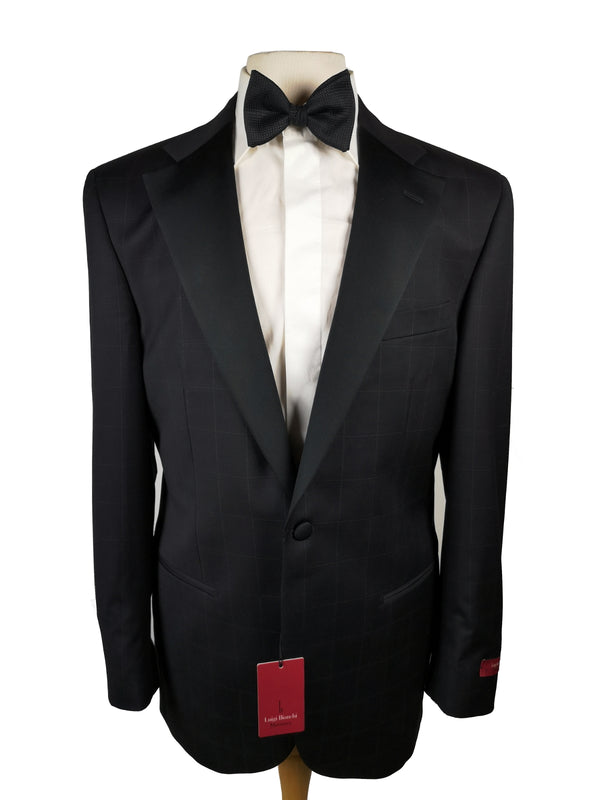 LBM 1911 Lubiam Tuxedo, Dark Navy Blue 1-button ZEGNA Wool