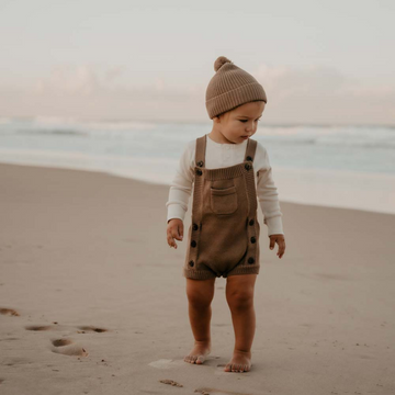 Knit Romper - Timber