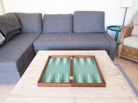 Set da backgammon di lusso terrestre