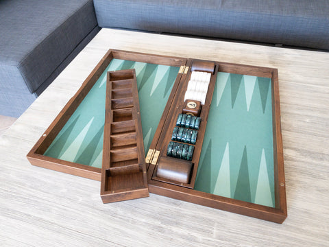 Set da backgammon di lusso terrestre