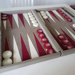 superficie in lana di backgammon