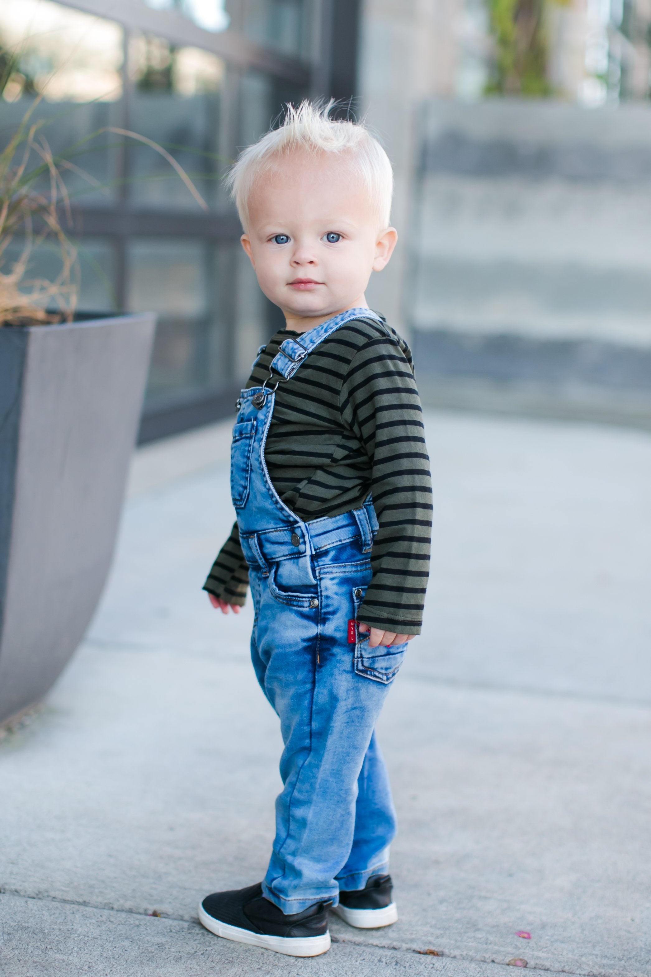 Mayoral Baby Boys Pants Soft Denim Overalls Roman And Leo Cool