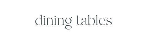 dining tables header