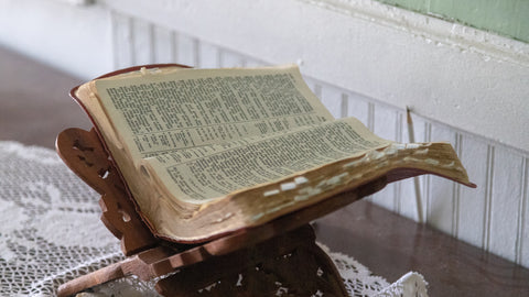 Repairing old bible's loose pages