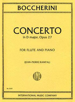 Boccherini, L. - Concerto in D major, Op. 27 - FLUTISTRY BOSTON
