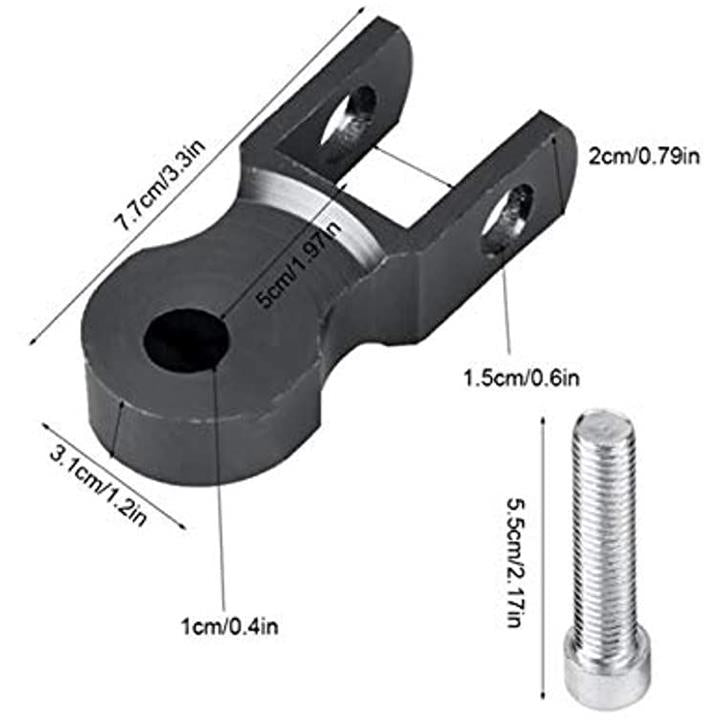 宅送] ケツアゲアダプター 汎用 バイク 車高 上げ 旧車會 族車 5cm