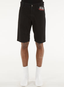 Raf Simons Denim workwear shorts (black)