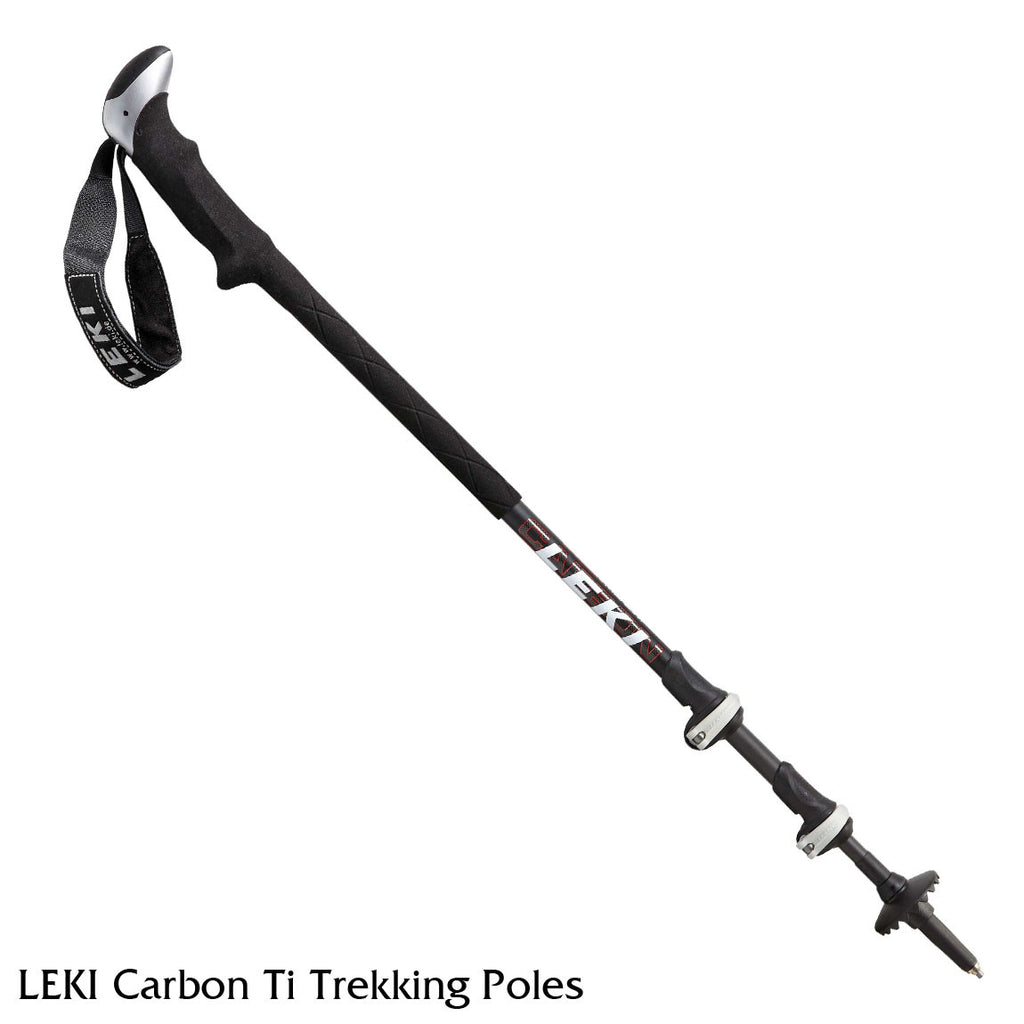 leki carbon ti trekking pole