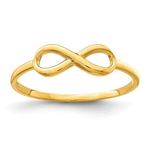 Gold Infinity Ring