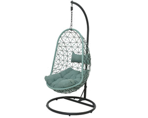 Bologna Wicker Egg Chair - Blue A Cool Hardware Stores