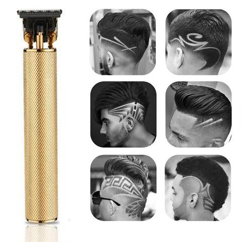 rechargable cordless trimmer men 0mm baldheaded hair clipper