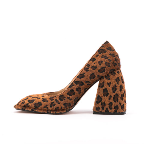 Leopard Chunky Heel | Chunky heels, Heels, Leopard print heels