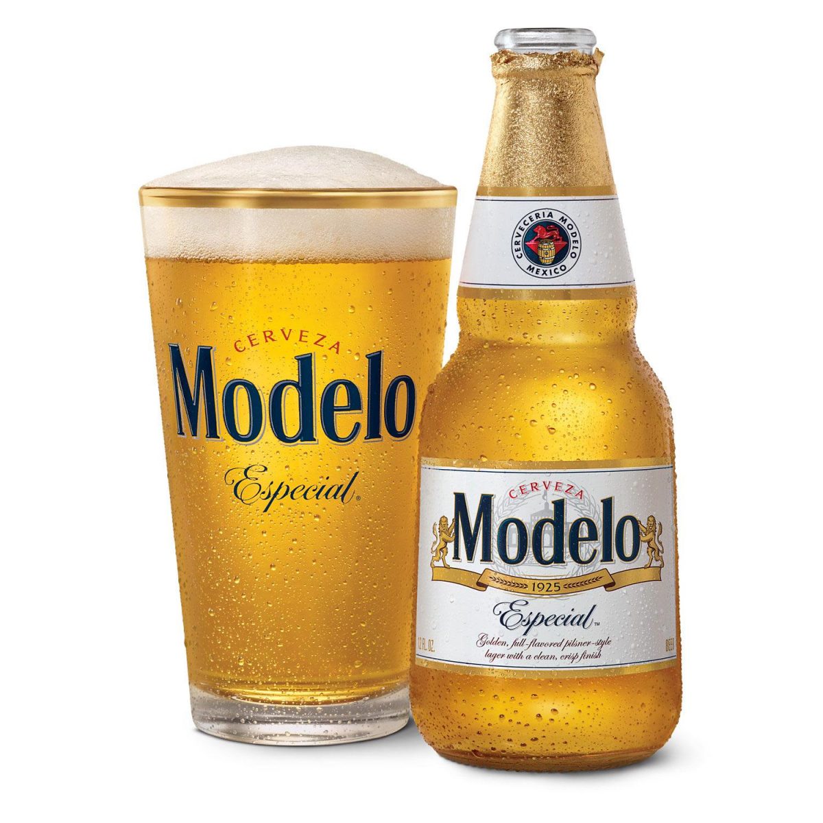 Cerveza Clara Modelo Especial Botellas De 355 Ml C/u 